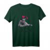 Lieblings Schlafshirt Katze mit Herz – Kuscheliges Katzenmotiv Pyjama für Katzenmamas & -papas, perfekt zum Schlafen & Entspannen