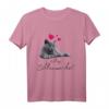 Lieblings Schlafshirt Katze mit Herz – Kuscheliges Katzenmotiv Pyjama für Katzenmamas & -papas, perfekt zum Schlafen & Entspannen