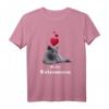 Katzenmama T-Shirt mit Herz und Spruch - Lustiges und Süßes Katzenmotiv für Katzenliebhaber und stolze Katzenmamas