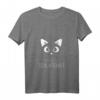 Damen Schlafshirt mit Katzenmotiv - Bequemer Schlafanzug für Katzenliebhaber, perfekte Geschenkidee für Geburtstag & Weihnachten