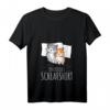Damen Offizielles Katzen Schlafshirt mit V-Ausschnitt – Bequemes Katzenmotiv für Morgenmuffel, Langschläfer & Katzenliebhaber, ideales Geschenk für Familie & Freunde