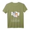 Damen Offizielles Katzen Schlafshirt mit V-Ausschnitt – Bequemes Katzenmotiv für Morgenmuffel, Langschläfer & Katzenliebhaber, ideales Geschenk für Familie & Freunde