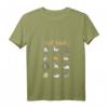 Cat Yoga Pose Katzen Achtsamkeit Meditation T-Shirt mit V-Ausschnitt – Perfektes Geschenk für Katzenliebhaber, Yoga- und Meditationsfans