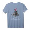 Lieblings Schlafshirt Katze mit Herz - Kuscheliges Katzenmotiv Pyjama für Katzenliebhaber, Katzenmamas & -papas
