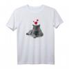 Lieblings Schlafshirt Katze mit Herz - Kuscheliges Katzenmotiv Pyjama für Katzenliebhaber, Katzenmamas & -papas