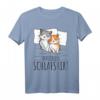 Offizielles Katzen Schlafshirt für Katzenliebhaber – Bequeme Nachtwäsche für Maine-Coon, Perser, Britisch Kurzhaar, Siam und Ragdoll – Perfekt als Geschenk für Geburtstag, Weihnachten & Muttertag