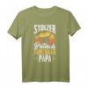 Stolzer Britisch Kurzhaar Papa T-Shirt – Lustiges Vintage Katzen Design für Katzenliebhaber, Züchter und Katzenpapa