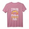 Stolzer Britisch Kurzhaar Papa T-Shirt – Lustiges Vintage Katzen Design für Katzenliebhaber, Züchter und Katzenpapa