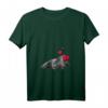 Damen Shirt mit Britisch Kurzhaar Katze und Herz - Lustiges und Süßes Katzenmotiv T-Shirt mit V-Ausschnitt für Katzenliebhaber