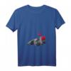 Damen Shirt mit Britisch Kurzhaar Katze und Herz - Lustiges und Süßes Katzenmotiv T-Shirt mit V-Ausschnitt für Katzenliebhaber