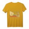 HapFrog Retro Vintage Sonnenuntergang T-Shirt – Lustiges Geschenk für Katzenliebhaber, Männer, Väter, Opas & Geburtstagsfeier