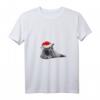 Britisch Kurzhaar Katze mit Weihnachtsmütze - Lustiges und buntes Langarmshirt für Katzenliebhaber zu Weihnachten
