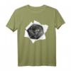 Süße Katze zerrissen - Britische Kurzhaarkatze T-Shirt für Katzenliebhaber, Tierfreunde & Lustige Tierkleidung zum Geburtstag & Weihnachten