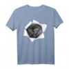 Süße Katze zerrissen - Britische Kurzhaarkatze T-Shirt für Katzenliebhaber, Tierfreunde & Lustige Tierkleidung zum Geburtstag & Weihnachten