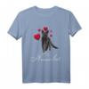 Lieblings Schlafshirt Katze mit Herz - Kuscheliges Katzenmotiv Pyjama für Katzenliebhaber & Schlafmützen