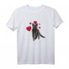 Lieblings Schlafshirt Katze mit Herz - Kuscheliges Katzenmotiv Pyjama für Katzenliebhaber & Schlafmützen