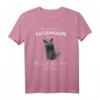 Britisch Kurzhaar Glitzer Katzenmotiv T-Shirt mit Spruch für Katzenliebhaber - Lustiges Geschenk für Katzenmama & -papa