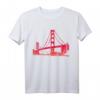 Vintage Golden Gate Bridge San Francisco Kalifornien Nebel Stadt T-Shirt – Ikonisches Design für Stadtliebhaber und Kalifornien-Fans