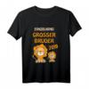 Lustiges Löwen Bruder T-Shirt 2019 - Geschenk für den großen Bruder zum Geburtstag oder Familienfest