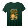 Lustiges Löwen Bruder T-Shirt 2019 - Geschenk für den großen Bruder zum Geburtstag oder Familienfest
