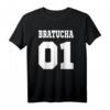 Bratucha Russland UdSSR CCCP Männer Kumpel T-Shirt – Lustiges russisches Geschenk im College Look für Brüder, Freunde und Russlandfans