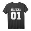 Bratucha Russland UdSSR CCCP Männer Kumpel T-Shirt – Lustiges russisches Geschenk im College Look für Brüder, Freunde und Russlandfans