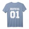 Bratucha Russland UdSSR CCCP Männer Kumpel T-Shirt – Lustiges russisches Geschenk im College Look für Brüder, Freunde und Russlandfans