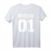 Bratucha Russland UdSSR CCCP Männer Kumpel T-Shirt – Lustiges russisches Geschenk im College Look für Brüder, Freunde und Russlandfans