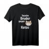 Tausche Bruder gegen Katze T-Shirt – Lustiges Geschwister- und Katzenmotiv, witziges Geschenk für Katzenliebhaber und Familienmitglieder