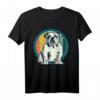 Vintage Englische Bulldogge T-Shirt Geschenk Idee - Lustiges Retro Design für Geburtstage, Weihnachten & Hundeliebhaber