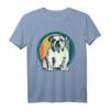 Vintage Englische Bulldogge T-Shirt Geschenk Idee - Lustiges Retro Design für Geburtstage, Weihnachten & Hundeliebhaber