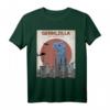 Gerbilzilla Lustiges Rennmaus T-Shirt | Geschenk für Rennmaus Liebhaber, Tierfreunde & Geburtstagsspaß