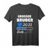 Kinder Großer Bruder 2021 Loading Familiengeschenk - Geschwistermotiv T-Shirt für Taufe, Geburt & Schwangerschaft