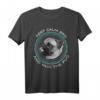 Lustiges Mops T-Shirt für Damen, Herren und Kinder mit Keep Kalm Bro And Hug The Pug - Perfektes Geschenk für Mops-Fans zu Weihnachten & Geburtstag