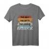 Bruder Der Mann Der Mythos Die Legende Bruder T-Shirt – Lustiges Geburtstags- und Weihnachtsgeschenk für den besten Bruder