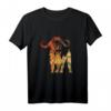 Geschenk für Tierschützer & Tierliebhaber - Büffel Tiermotiv T-Shirt für Wasserbüffel, Bison & Co. zum Geburtstag, Weihnachten & mehr