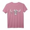 HapFrog Tierschützer T-Shirt mit Wasserbüffel Kopf – Perfektes Geschenk für Tierliebhaber und Tierschützer