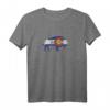 Colorado-Flaggen-Büffel-Design Langarmshirt – Perfekt für Outdoor- und Bergliebhaber, Skifahrer & Colorado-Stolz