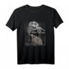 Kaffernbüffel Mond Illustration T-Shirt für Afrika Tier- und Safari-Liebhaber - Perfektes Geschenk für Big Five Fans