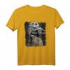 Kaffernbüffel Mond Illustration T-Shirt für Afrika Tier- und Safari-Liebhaber - Perfektes Geschenk für Big Five Fans