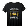 Lorenz Name Geschenk-Idee Geburtstag - Lustiges personalisiertes Sprüche T-Shirt für Männer, Papa & Vatertag