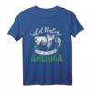 Wild Natur amerikanischer Bison Büffel T-Shirt – Das perfekte Geschenk für Tierliebhaber, Tierschützer & Büffel-Fans zu Weihnachten & Geburtstag