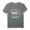 Wild Natur amerikanischer Bison Büffel T-Shirt – Das perfekte Geschenk für Tierliebhaber, Tierschützer & Büffel-Fans zu Weihnachten & Geburtstag