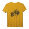 Amerikanischer Büffel-Bison T-Shirt - Handgezeichnetes Tiermotiv, perfektes Geschenk für Tierliebhaber zu Geburtstag & Weihnachten