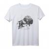 Amerikanischer Büffel-Bison T-Shirt - Handgezeichnetes Tiermotiv, perfektes Geschenk für Tierliebhaber zu Geburtstag & Weihnachten