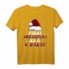 First Christmas As A G-Daddy Weihnachtsmütze, Rot kariert, Büffel T-Shirt – Lustiges Weihnachts-Familien-Matching für Männer, Frauen & Kinder