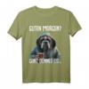 Guten Morgen Ganz Dünnes Eis - Humorvolles Kaffee Bulldogge T-Shirt für Morgenmuffel und Hundeliebhaber