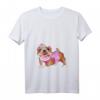 Damen I Love Mommy Englische Bulldogge T-Shirt mit V-Ausschnitt - Perfektes Geschenk für Hundeliebhaberinnen zu Muttertag, Geburtstag & Weihnachten
