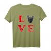 Französische Bulldogge T-Shirt - Lustiges Hundemotiv für Hundeliebhaber, Hundebesitzer und Fans von Hundekunst