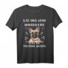 Das Sind Keine Hundehaare Das Ist Frenchie Glitzer Bulldogge T-Shirt – Lustiges Hundeliebhaber Design für Frenchie & Bulldoggen Fans